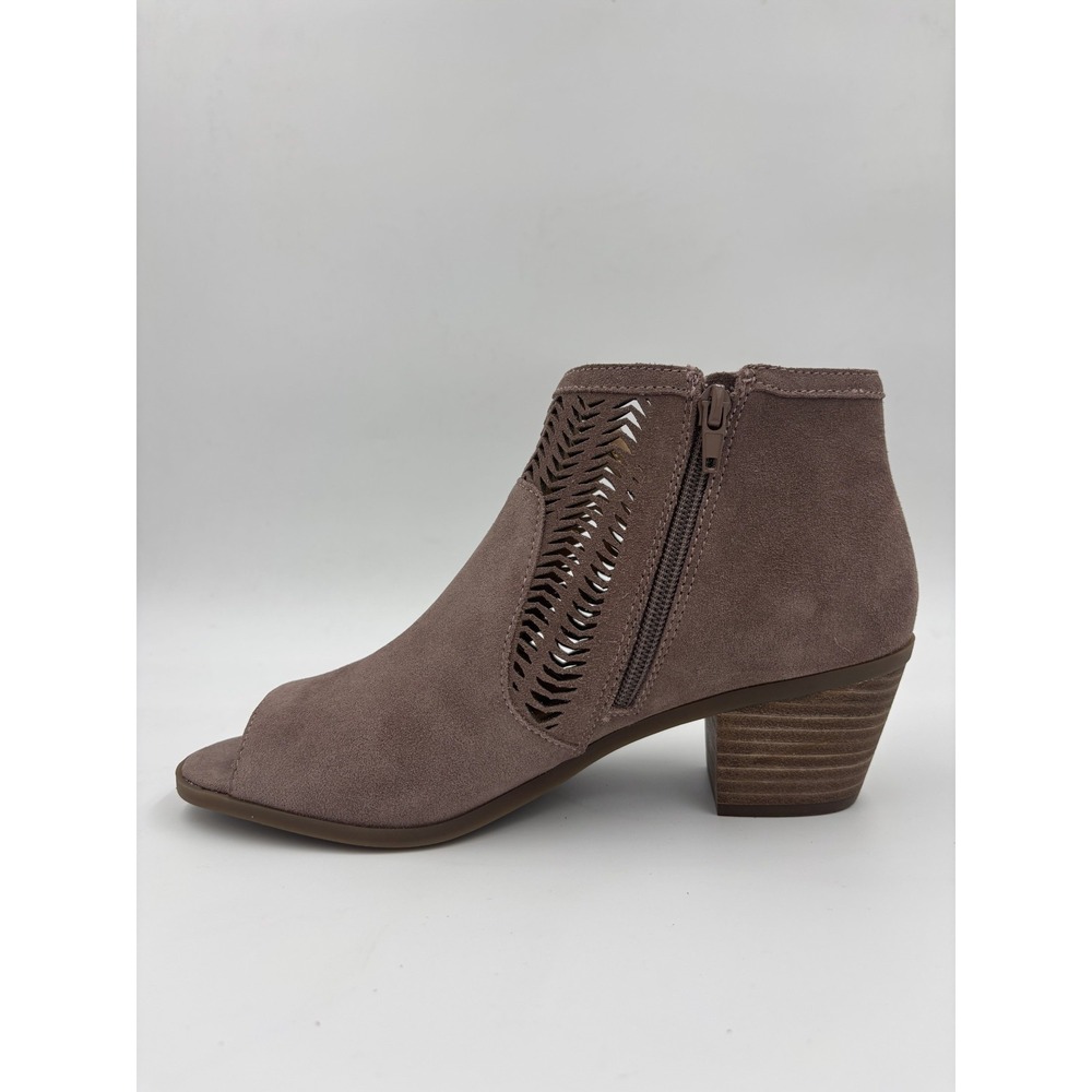 NEW Lucky Brand LK-Bahrie Oiled Suede Dusty Rose Bootie Women's Size 7.5 - Picture 8 of 11